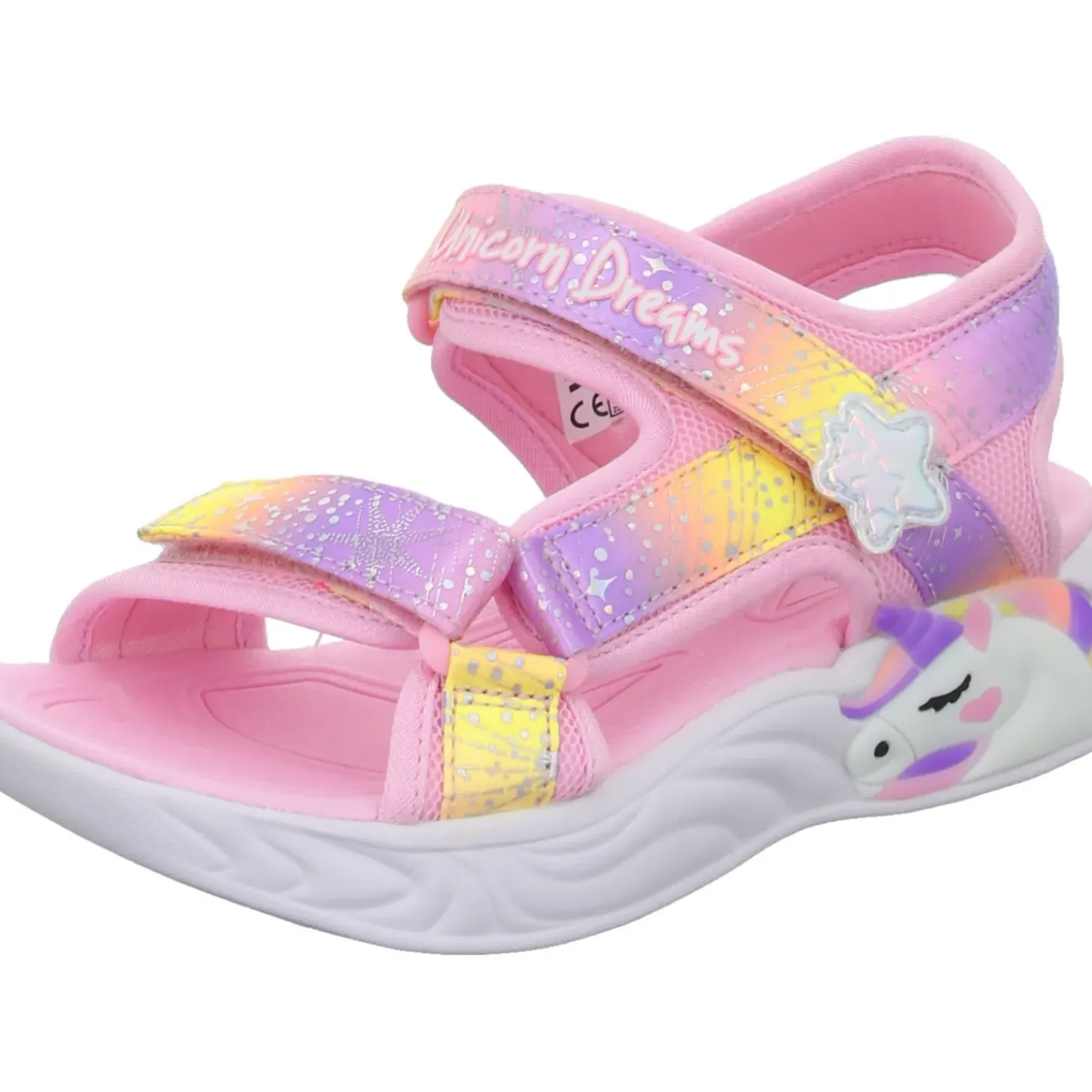 Skechers Sandalette S Lights Unicorn Dreams Sandal-Majestic Bliss