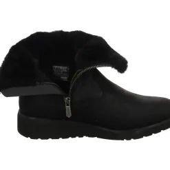 Skechers Schlupf-/Reißverschlußstiefelette Warmfutter bis 35mm Absatz (casual) Keepsakes Wedge-COMFY WINTER
