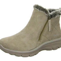 Skechers Schlupf-/Reißverschlußstiefelette Warmfutter bis 35mm Absatz (casual) Easy Going-HIGH ZIP