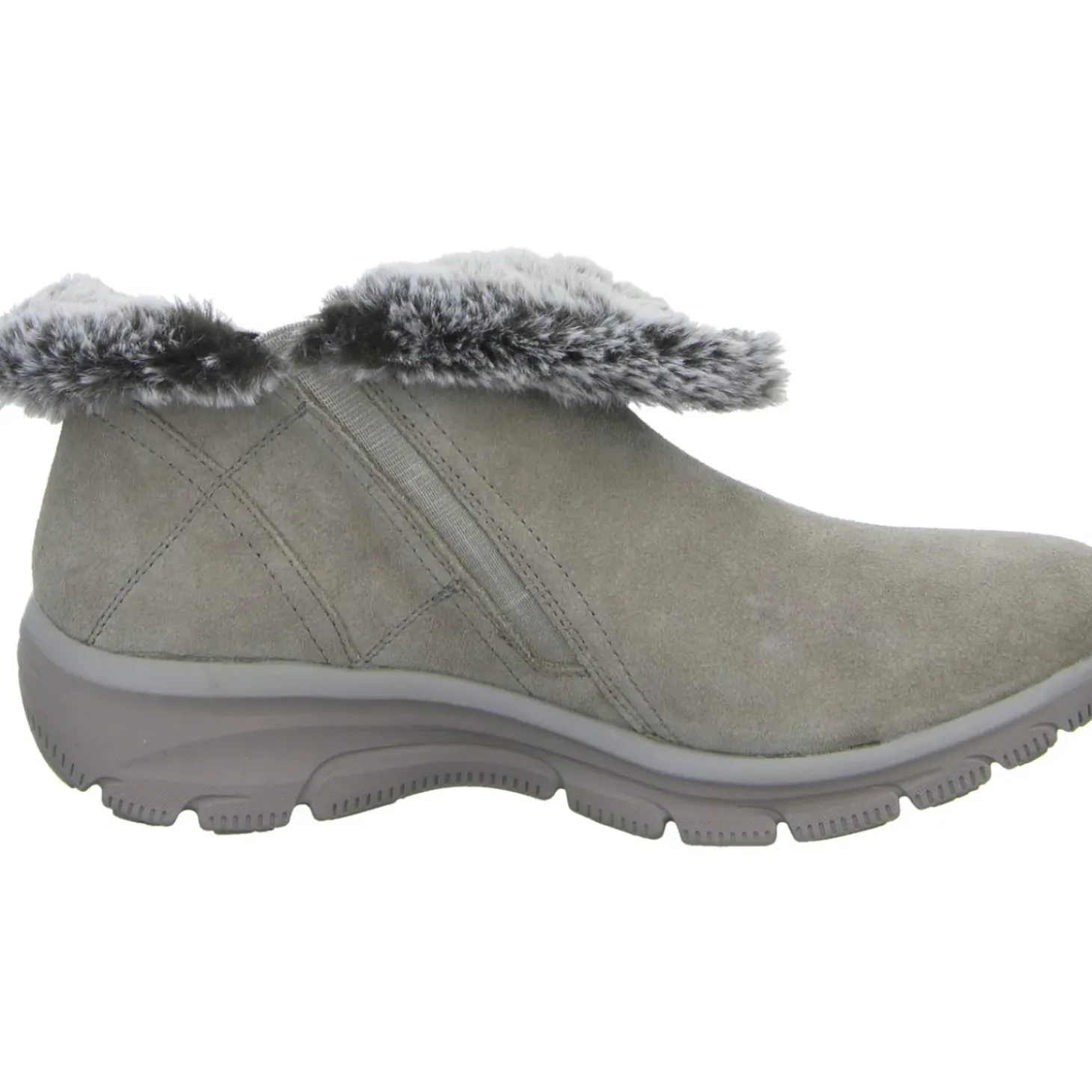 Skechers Schlupf-/Reißverschlußstiefelette Warmfutter bis 35mm Absatz (casual) Easy Going-HIGH ZIP