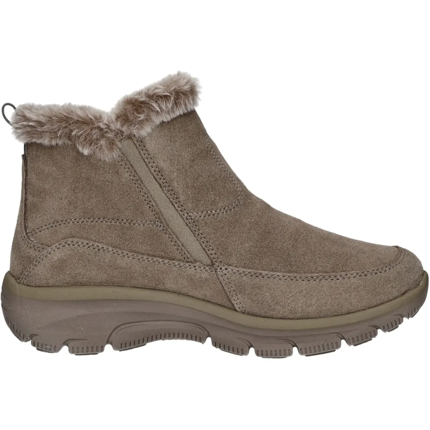Skechers Schlupf-/Reißverschlußstiefelette Warmfutter bis 35mm Absatz (casual) Easy Going-COOL ZIP!