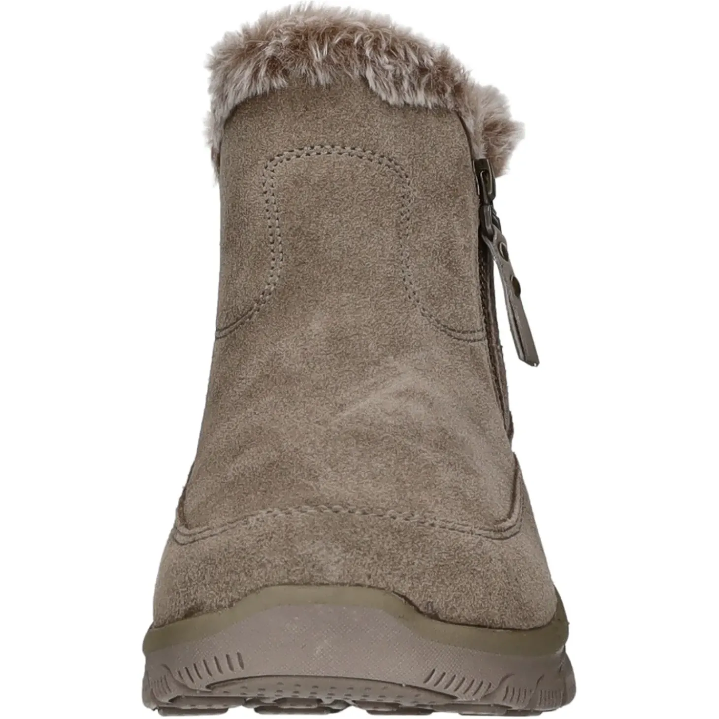 Skechers Schlupf-/Reißverschlußstiefelette Warmfutter bis 35mm Absatz (casual) Easy Going-COOL ZIP!