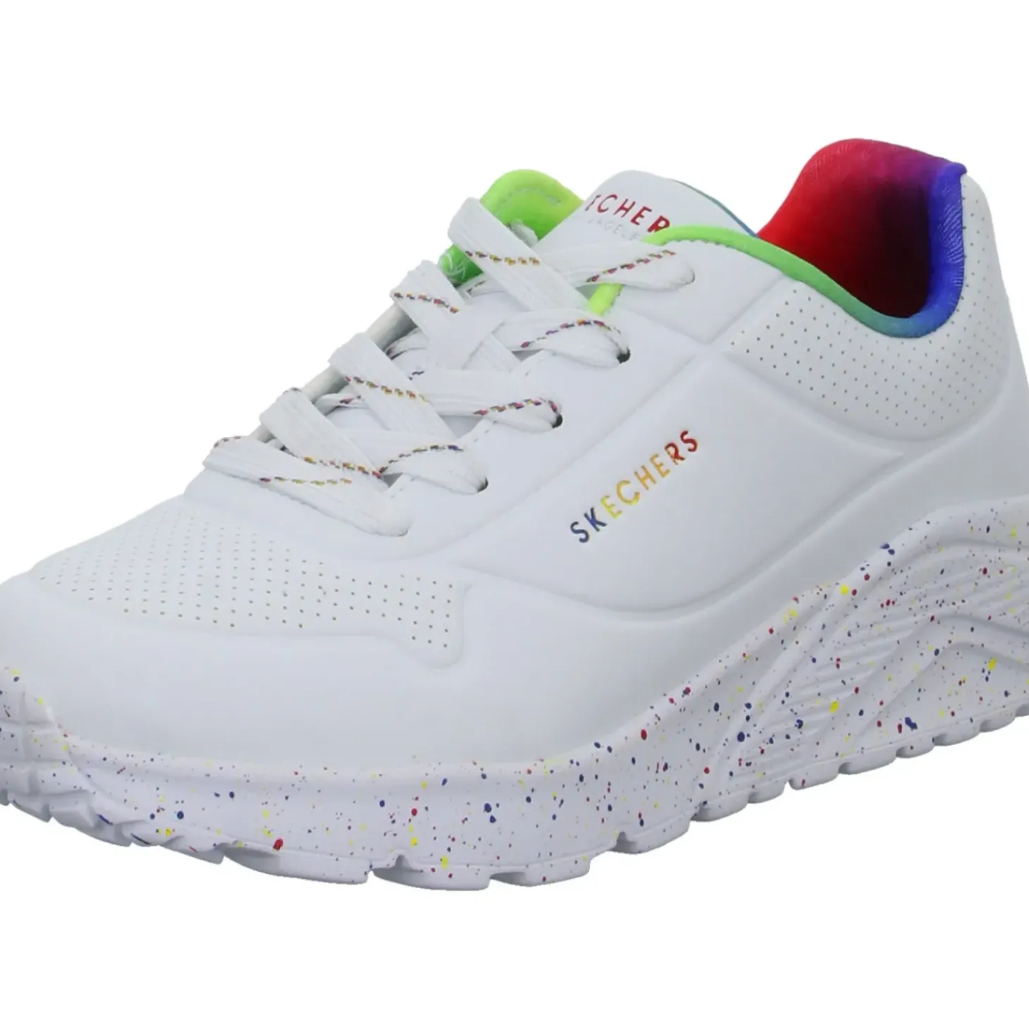 Skechers Schnürhalbschuh (casual) UNO LITE-RAIBOW SPECKLE