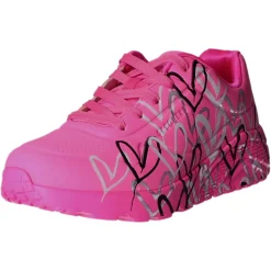 Skechers Schnürhalbschuh (casual) UNO LITE-METALLIC LOVE