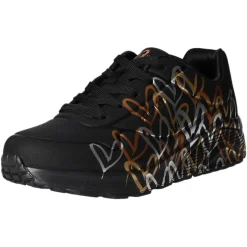 Skechers Schnürhalbschuh (casual) UNO LITE-METALLIC LOVE