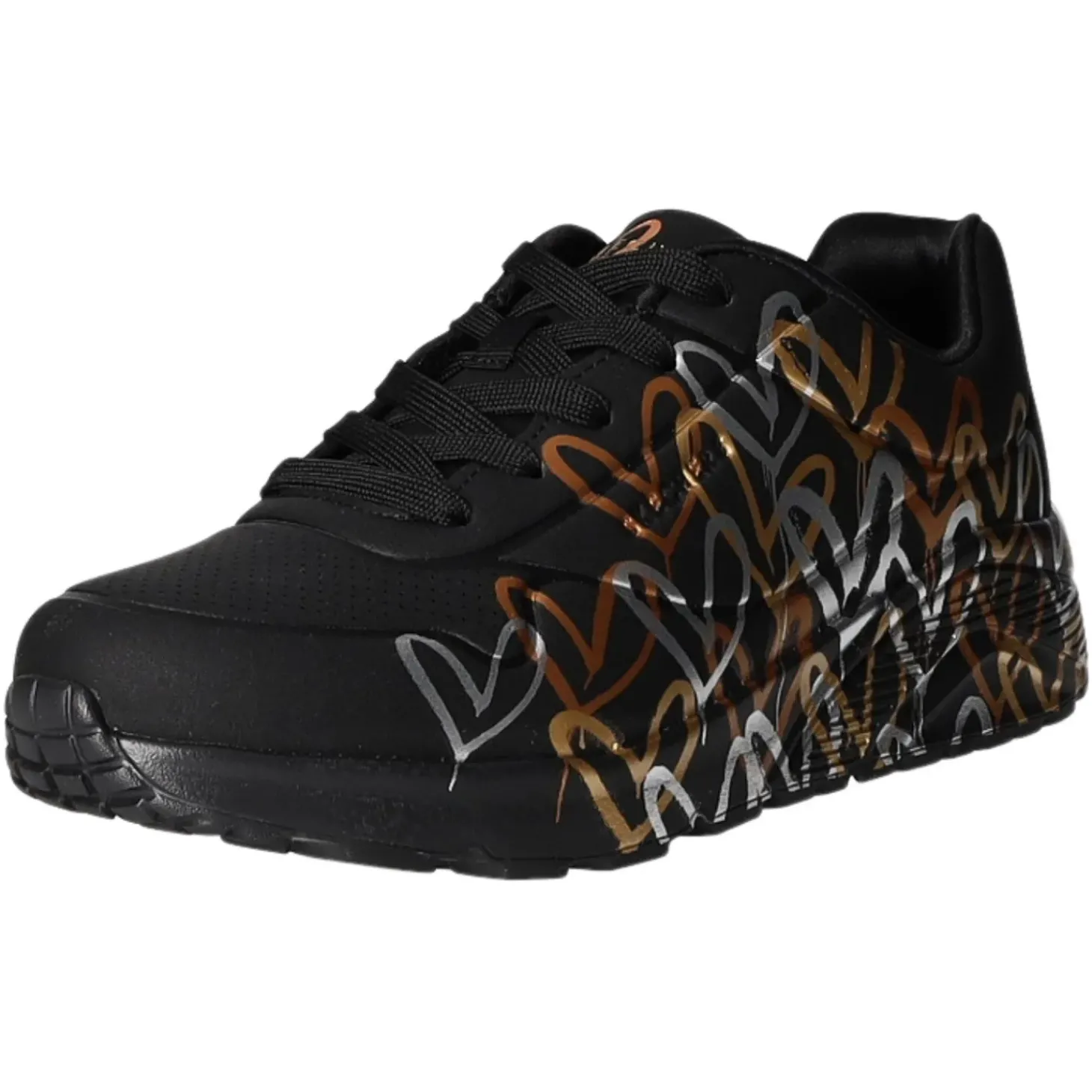 Skechers Schnürhalbschuh (casual) UNO LITE-METALLIC LOVE