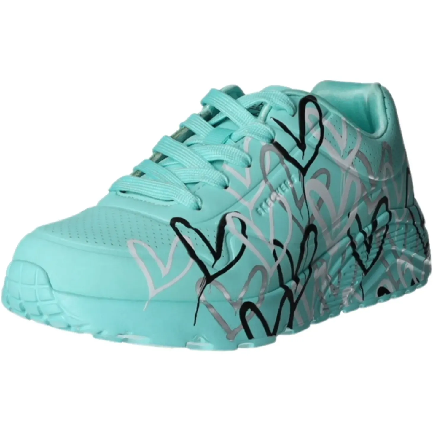 Skechers Schnürhalbschuh (casual) UNO LITE-METALLIC LOVE