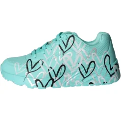 Skechers Schnürhalbschuh (casual) UNO LITE-METALLIC LOVE