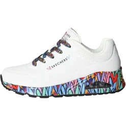 Skechers Schnürhalbschuh Sneaker (sportlich) UNO-RAVAGED LOVE