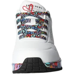 Skechers Schnürhalbschuh Sneaker (sportlich) UNO-RAVAGED LOVE