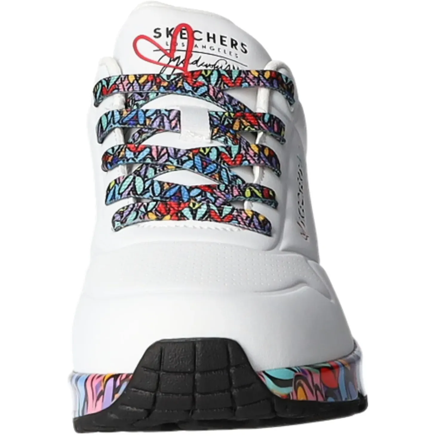 Skechers Schnürhalbschuh Sneaker (sportlich) UNO-RAVAGED LOVE