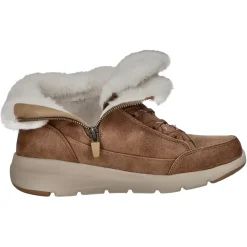 Skechers Schnürstiefelette Warmfutter bis 35mm Absatz (casual) GLACIAL ULTRA-COZYLY