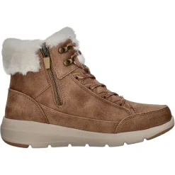 Skechers Schnürstiefelette Warmfutter bis 35mm Absatz (casual) GLACIAL ULTRA-COZYLY