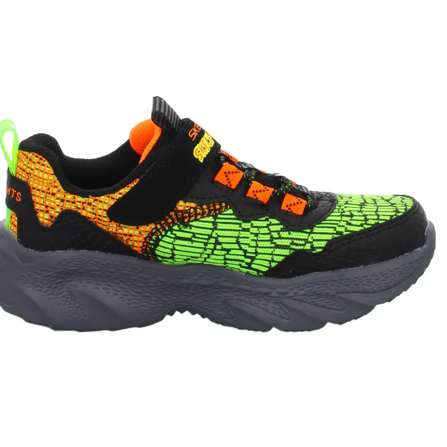 Skechers Slipper/Kletthalbschuh (casual) S Lights- DINO-LIGHTS