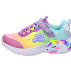 Skechers Slipper/Kletthalbschuh (casual) S Lights® Unicorn Dreams