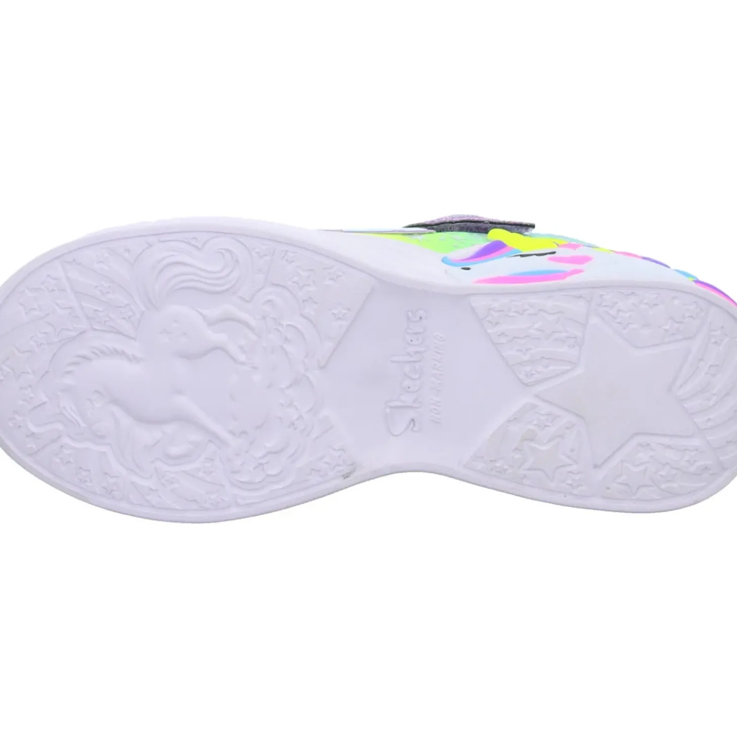 Skechers Slipper/Kletthalbschuh (casual) S Lights® Unicorn Dreams