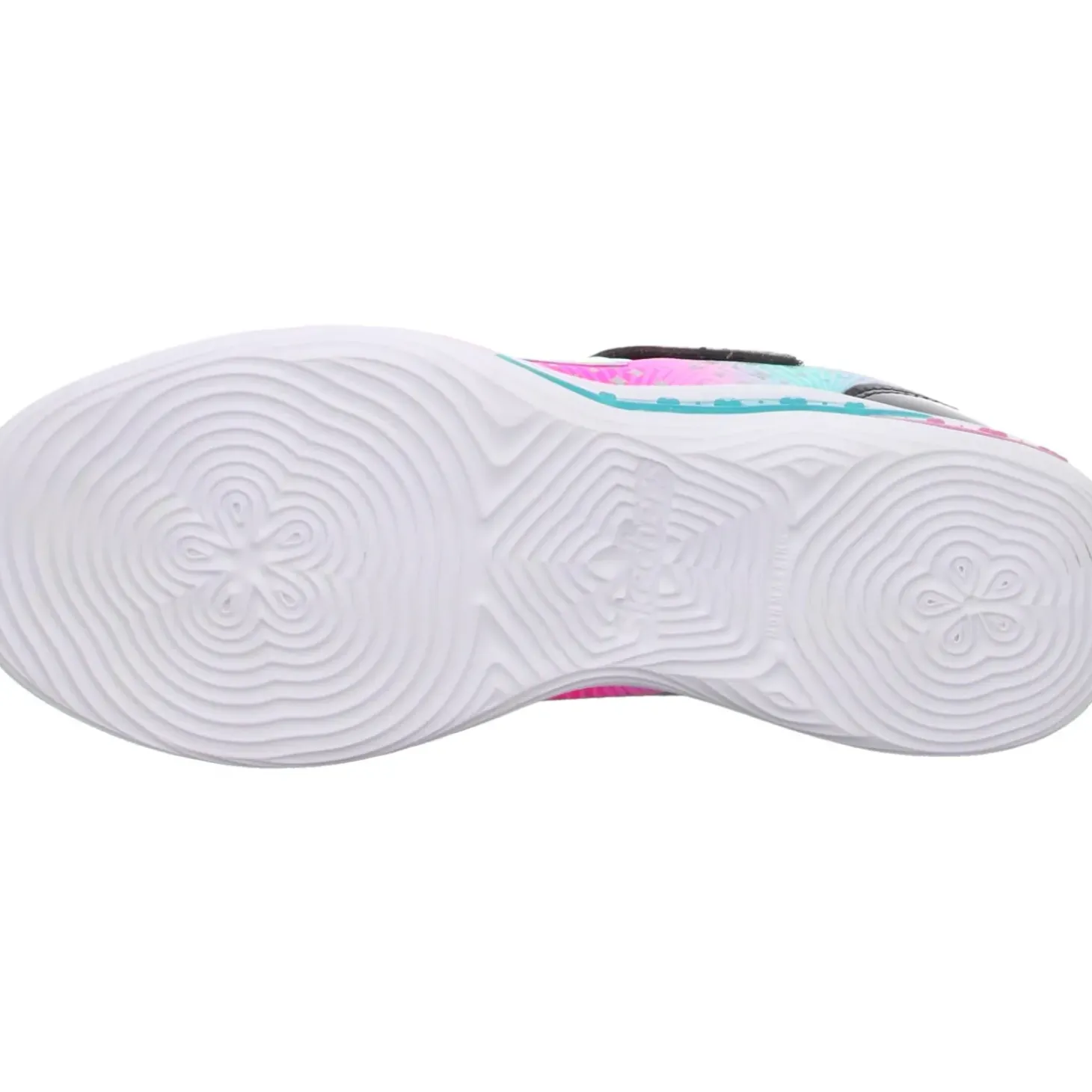 Skechers Slipper/Kletthalbschuh (casual) s lights®-power petals-PAINTED DAISY