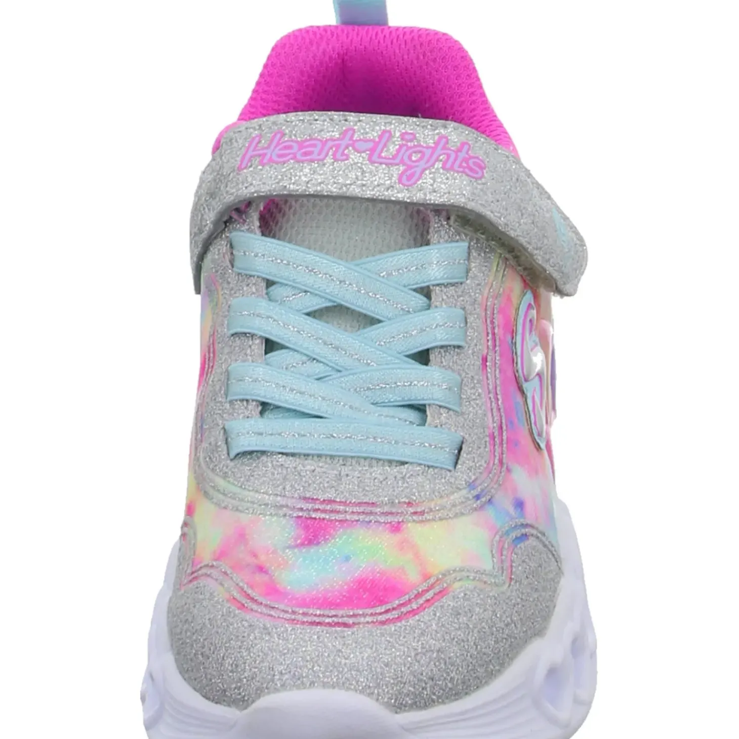 Skechers Slipper/Kletthalbschuh (casual) S LIGHTS®-INFINITE HEART LIGHTS-COLOR LOVIN