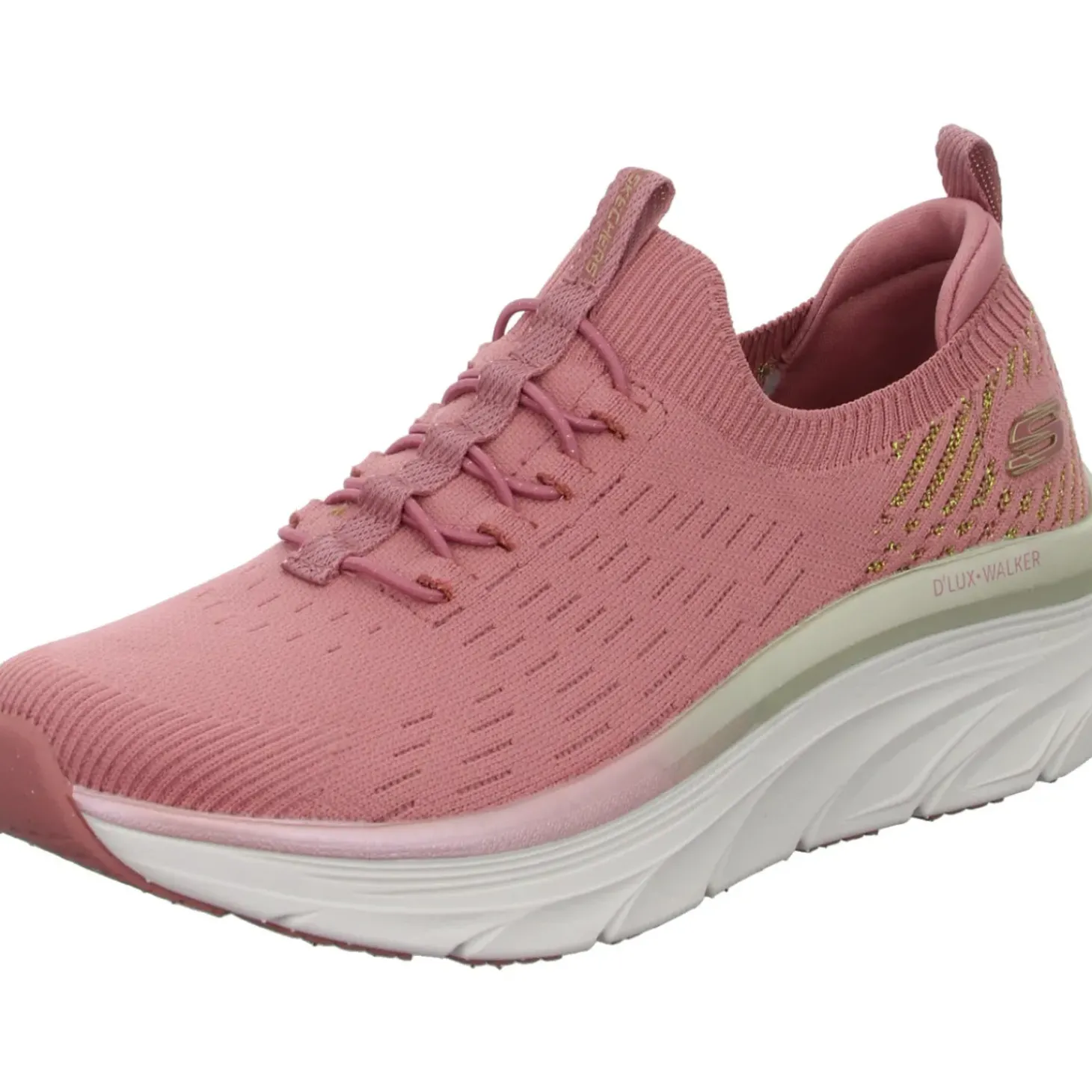Skechers Slipper/Kletthalbschuh Sneaker (sportlich) D'Lux Walker-LET IT GLOW
