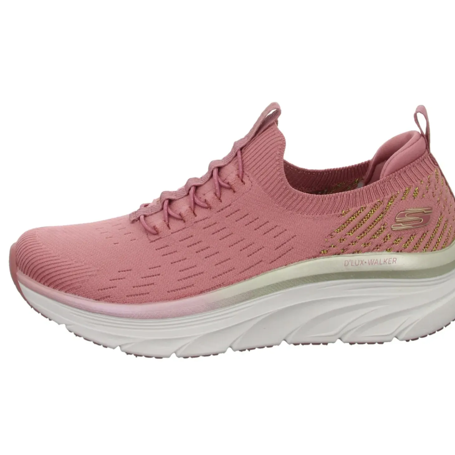 Skechers Slipper/Kletthalbschuh Sneaker (sportlich) D'Lux Walker-LET IT GLOW