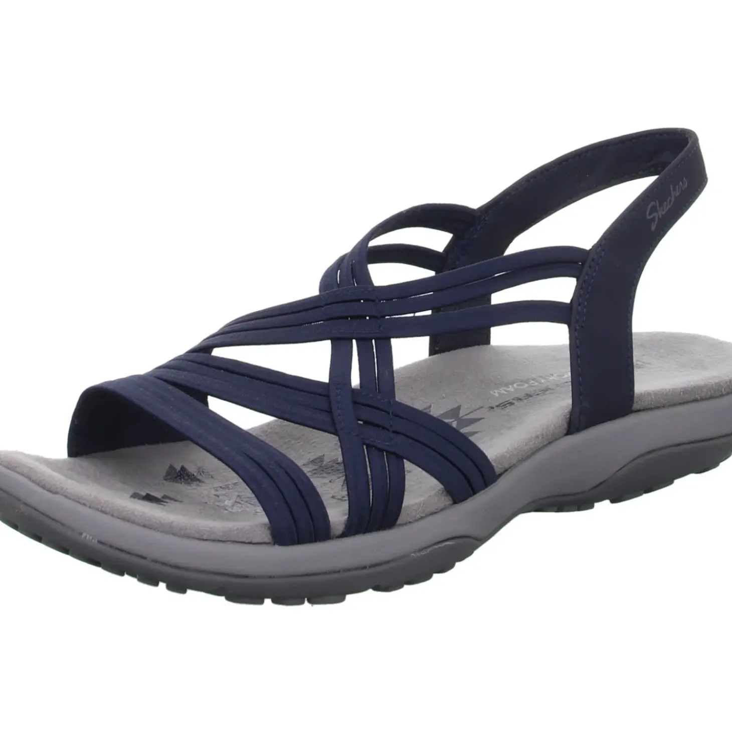 Skechers Sportliche Sandalette bis 30mm Sohlenhöhe Reggae Slim- Simply Stretch