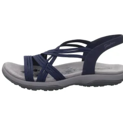 Skechers Sportliche Sandalette bis 30mm Sohlenhöhe Reggae Slim- Simply Stretch