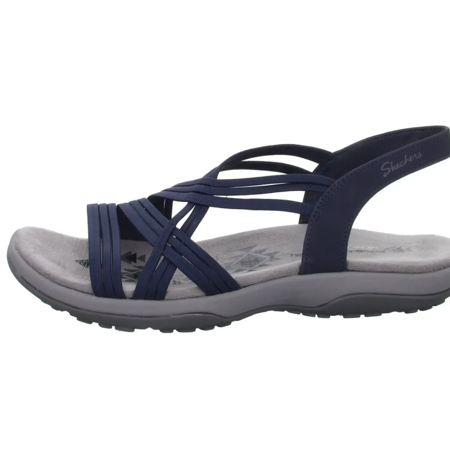 Skechers Sportliche Sandalette bis 30mm Sohlenhöhe Reggae Slim- Simply Stretch