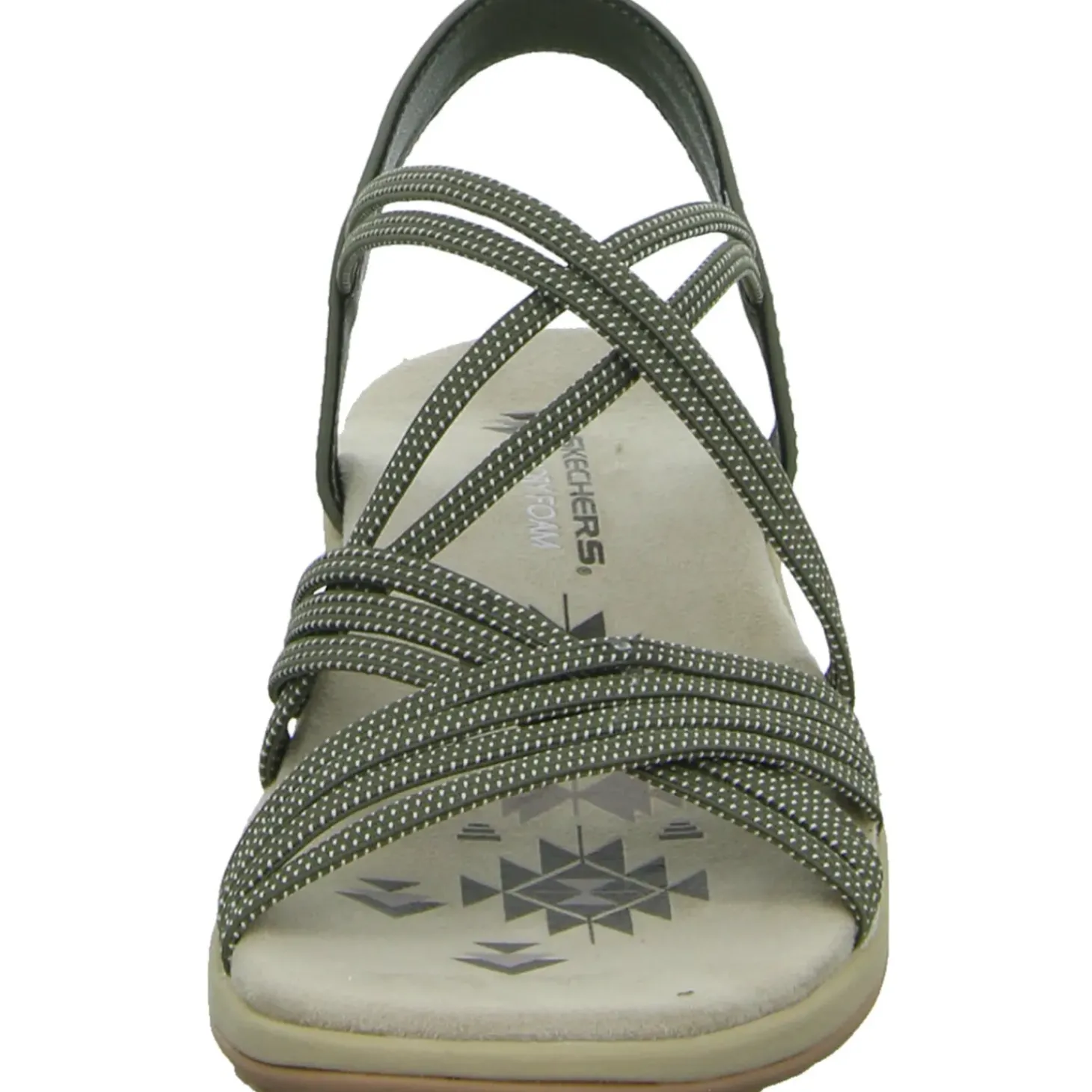 Skechers Sportliche Sandalette bis 30mm Sohlenhöhe Reggae Slim-TURN IT UP