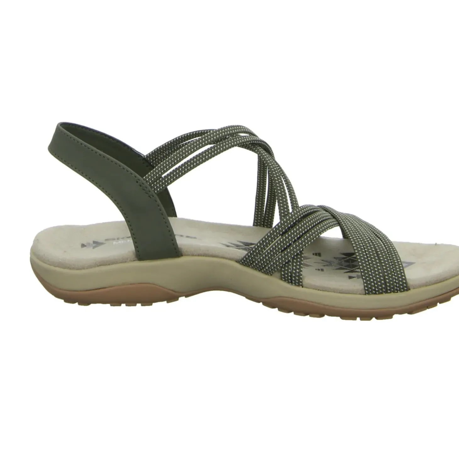 Skechers Sportliche Sandalette bis 30mm Sohlenhöhe Reggae Slim-TURN IT UP