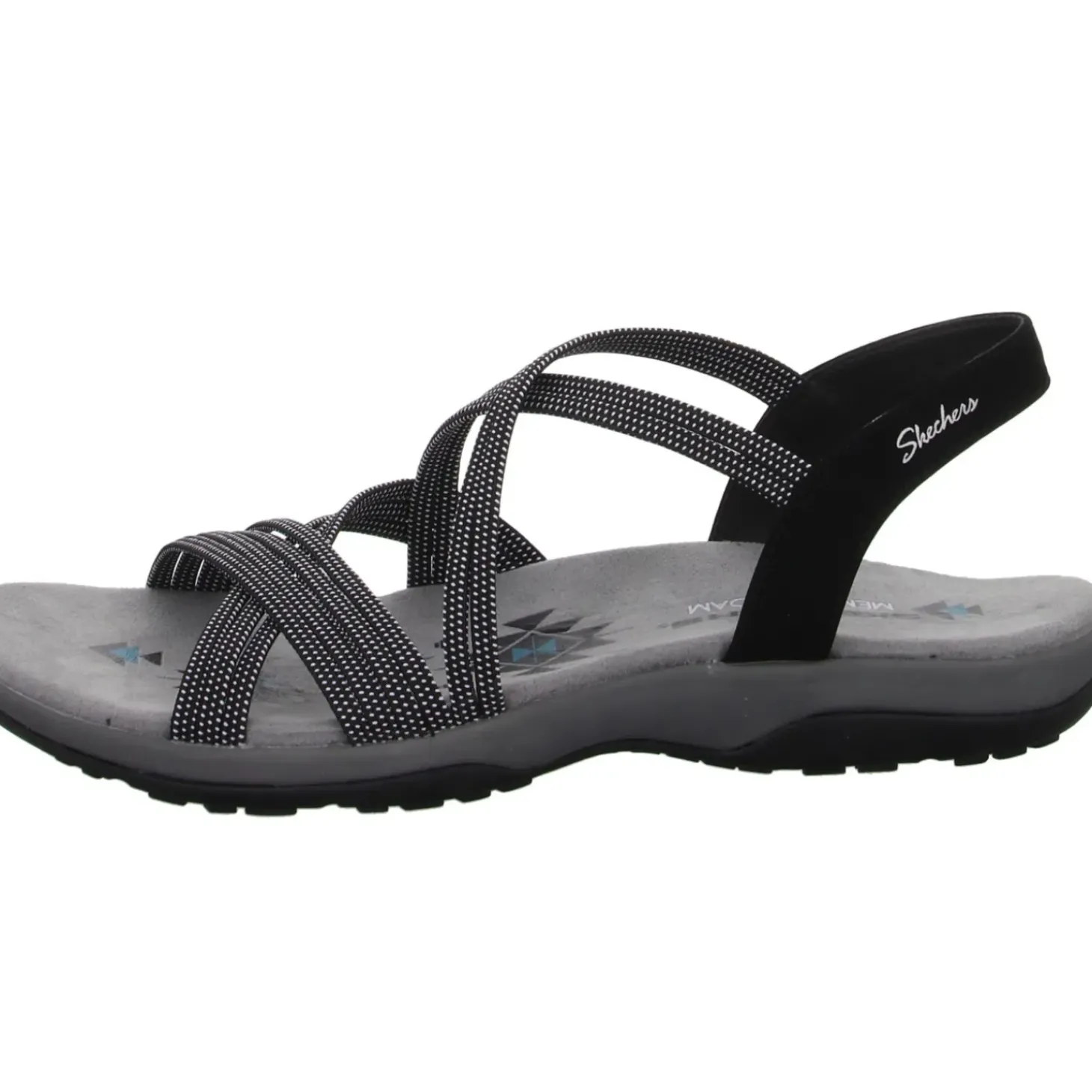 Skechers Sportliche Sandalette bis 30mm Sohlenhöhe Reggae Slim-TURN IT UP