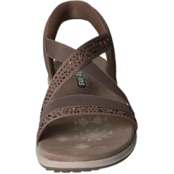 Skechers Sportliche Sandalette bis 30mm Sohlenhöhe REGGAE SLIM-SUMMER SPARKLE