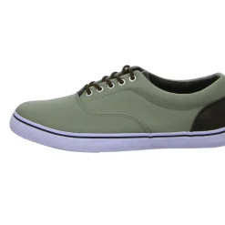 Sneakers Leinen Schnürhalbschuh