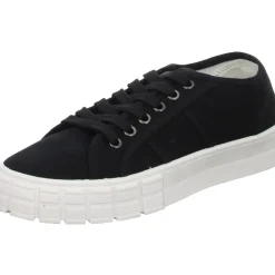 Sneakers Leinen Schnürhalbschuh