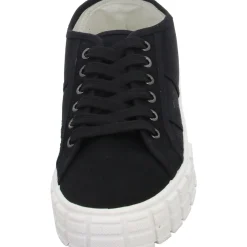 Sneakers Leinen Schnürhalbschuh