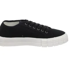 Sneakers Leinen Schnürhalbschuh