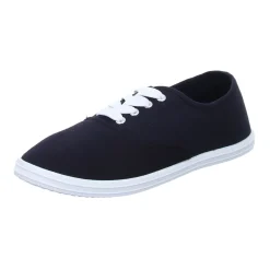 Sneakers Leinen Schnürhalbschuh