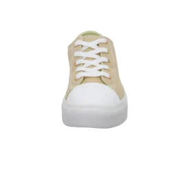 Sneakers Leinen Schnürhalbschuh