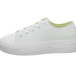 Sneakers Leinen Schnürhalbschuh