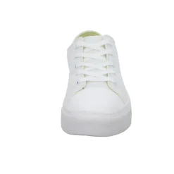 Sneakers Leinen Schnürhalbschuh