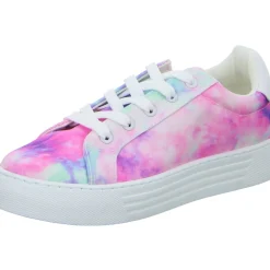 Sneakers Leinen Schnürhalbschuh