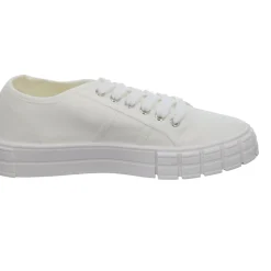 Sneakers Leinen Schnürhalbschuh