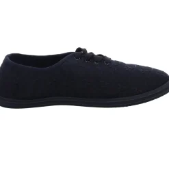 Sneakers Leinen Schnürhalbschuh
