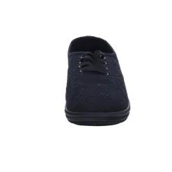 Sneakers Leinen Schnürhalbschuh