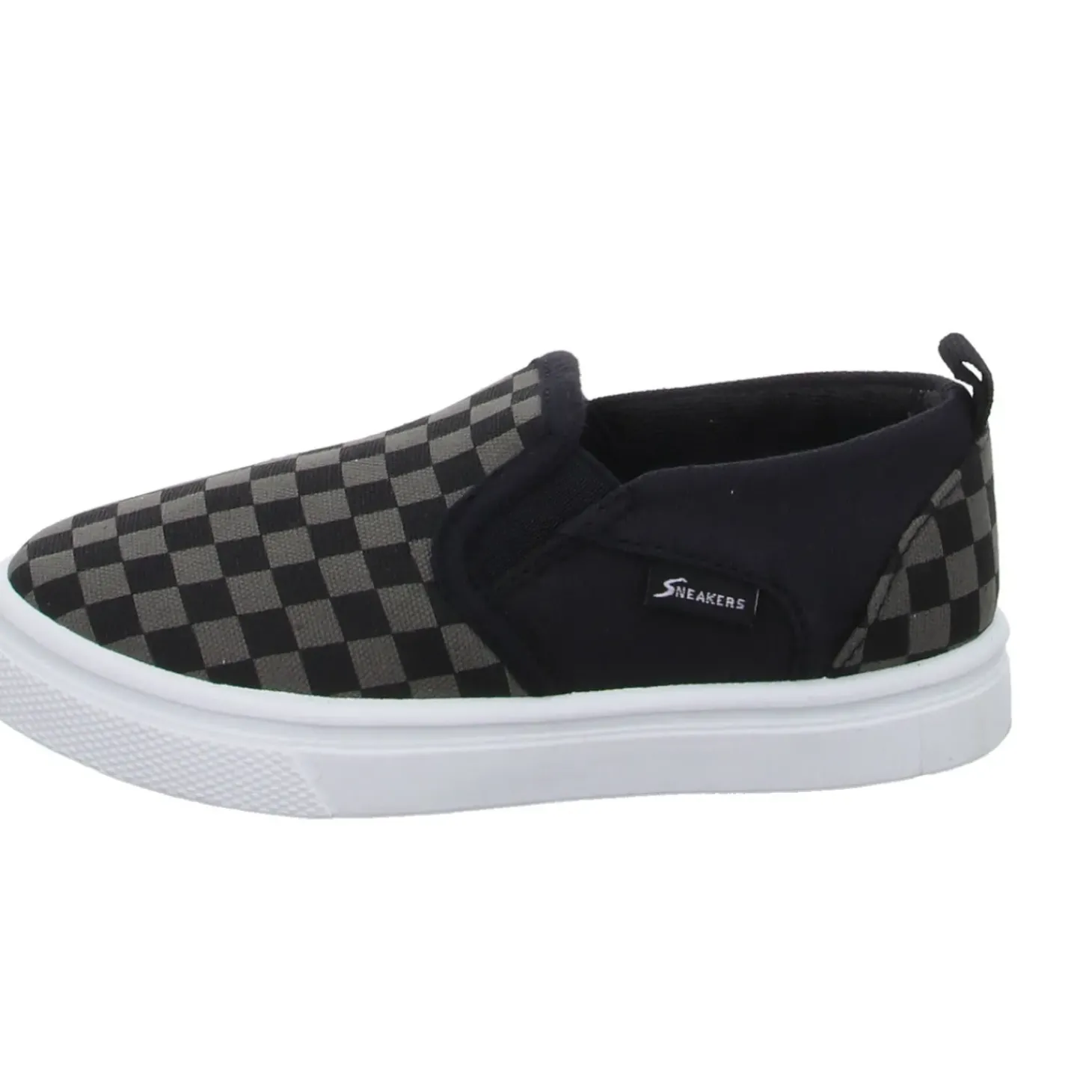 Sneakers Leinen Slipper/Kletthalbschuh
