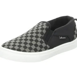 Sneakers Leinen Slipper/Kletthalbschuh