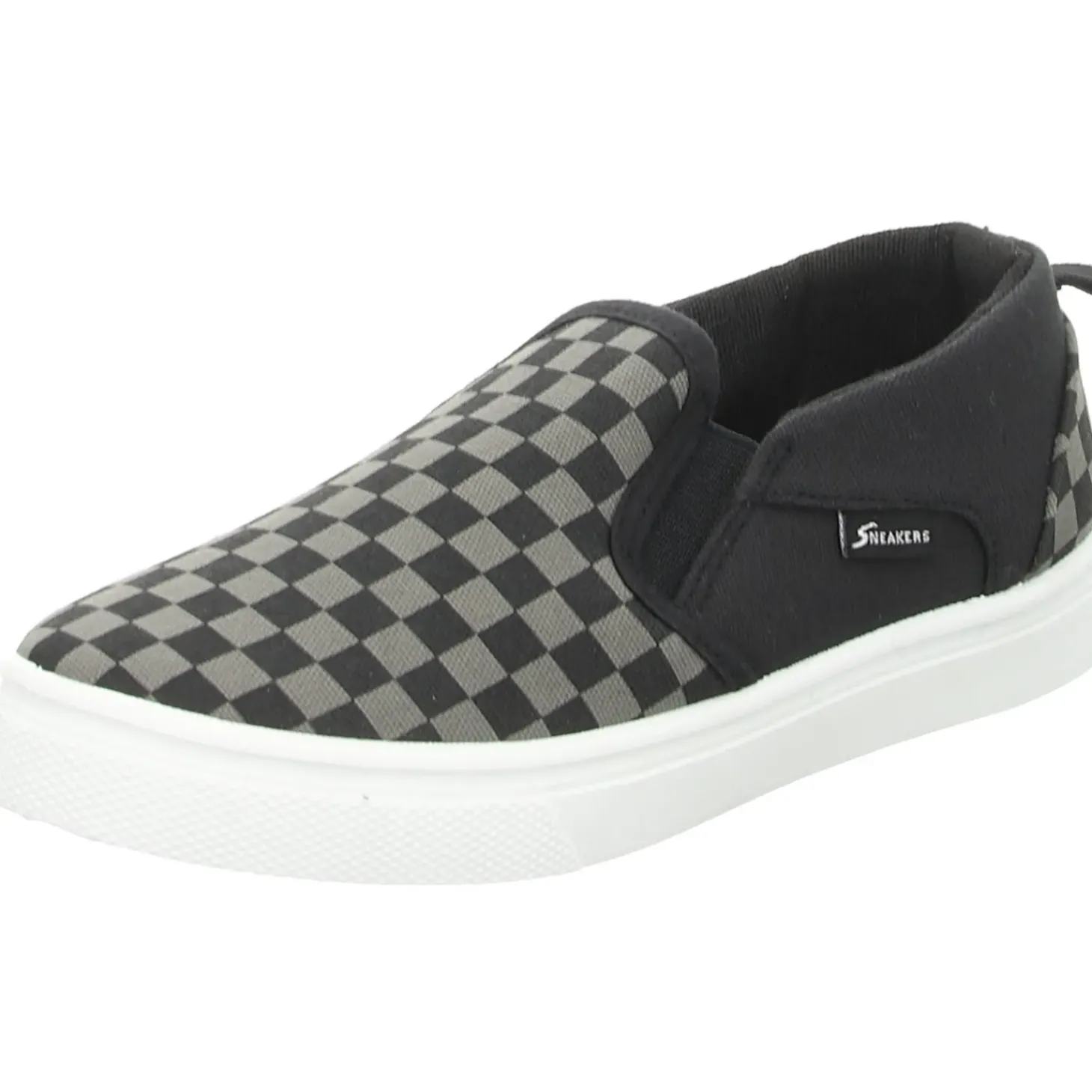 Sneakers Leinen Slipper/Kletthalbschuh