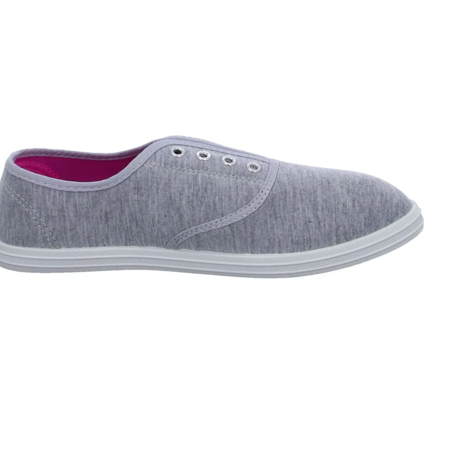 Sneakers Leinen Slipper/Kletthalbschuh