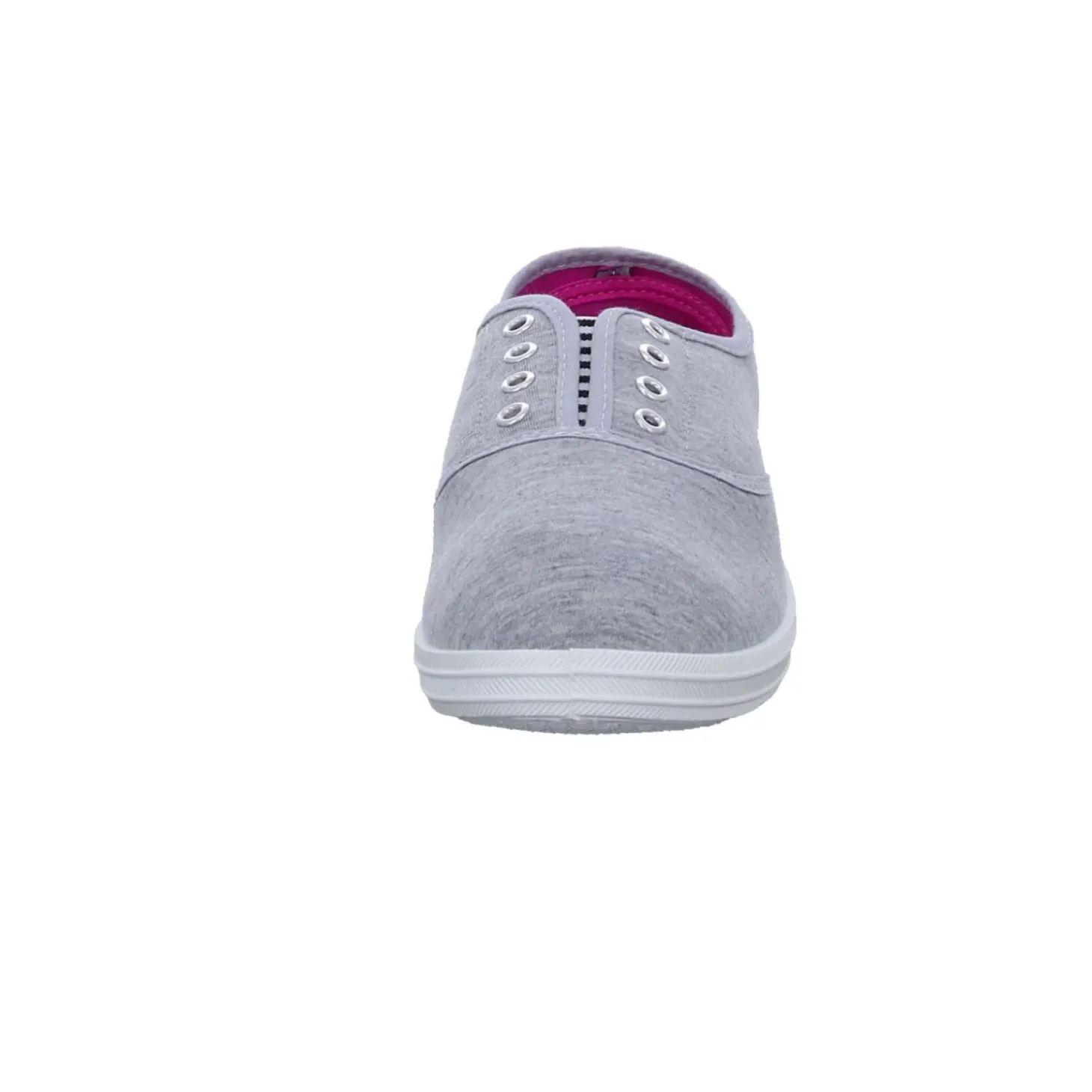Sneakers Leinen Slipper/Kletthalbschuh