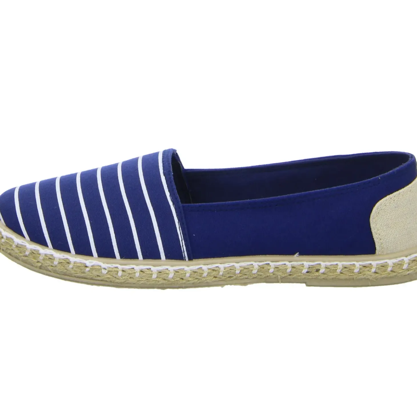 Sneakers Leinen Slipper/Kletthalbschuh