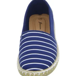 Sneakers Leinen Slipper/Kletthalbschuh